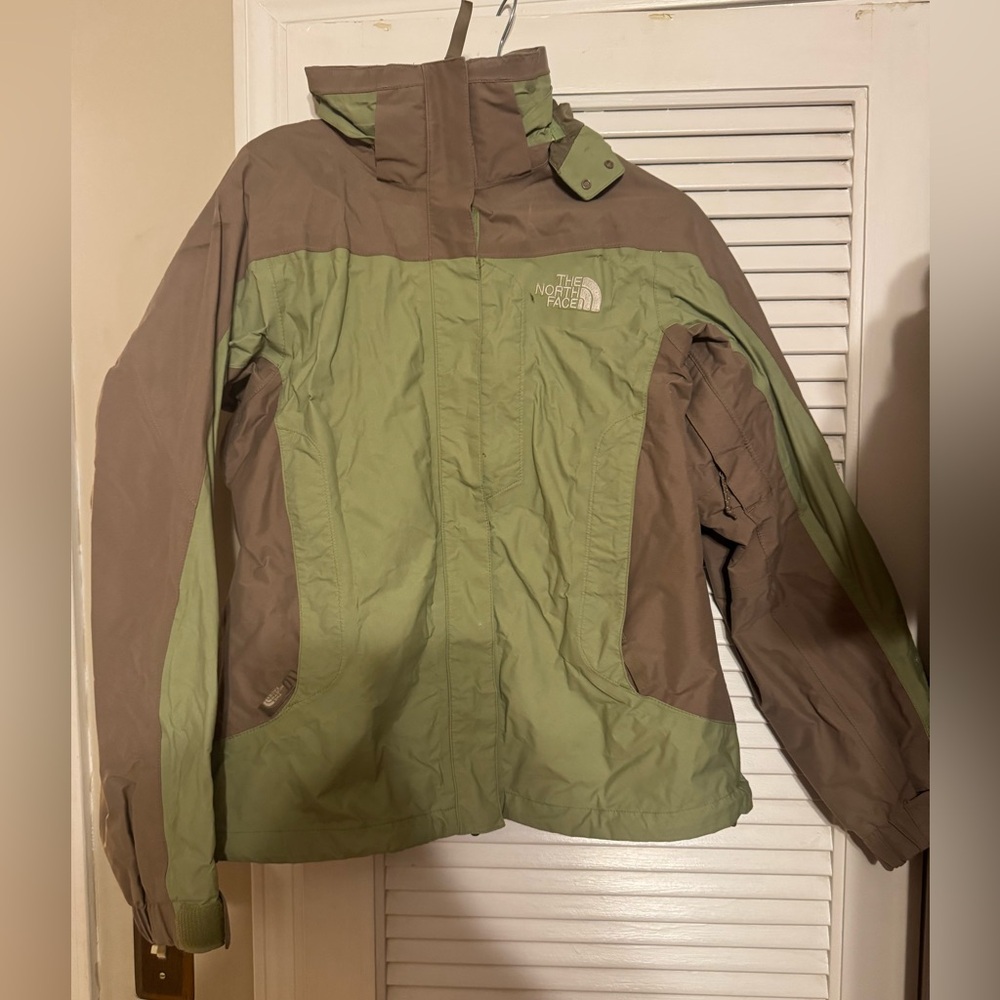 The North Face Olive and Chocolate Jacket